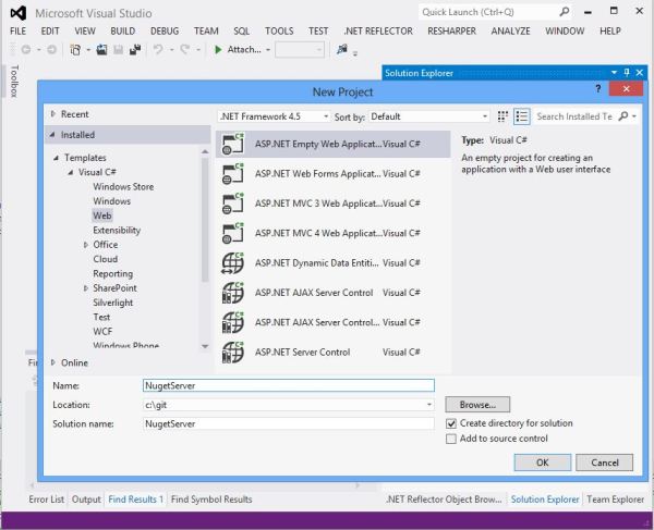 CreateWebApplication