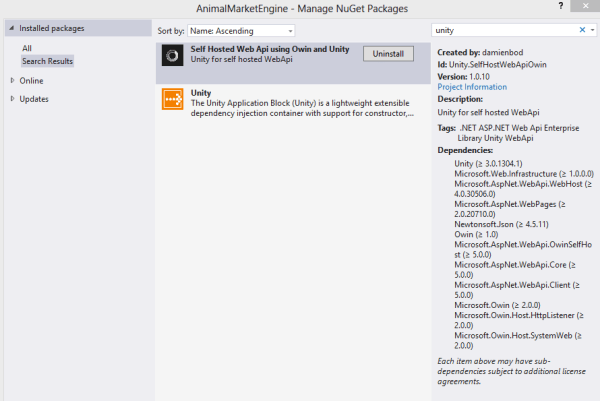 Windows Service with Self Hosted Wep Api 2 | Software Engineering