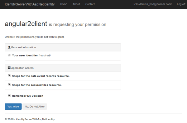 Angular OpenID Connect Implicit Flow with IdentityServer4 | Software ...
