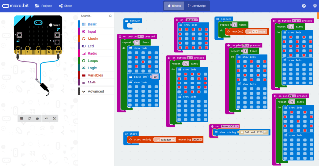 first experiments with makecode and micro:bit |... First experiments with makecode and micro:bit | Software Engineering
