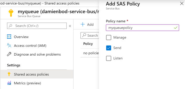Using Azure Service Bus with restricted access | Software Engineering