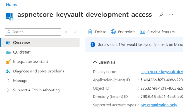 Using ASP.NET Core with Azure Key Vault | Software Engineering